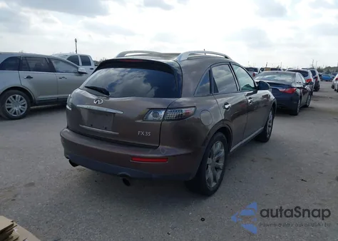 2006 Infiniti Fx35 z USA, uszkodzony, nr VIN JNRAS08W76X202275